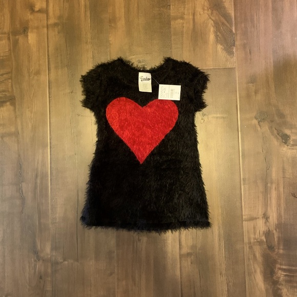 Brand New with Tags Black and Red Hart Valentine’s Day Dress - Picture 1 of 2